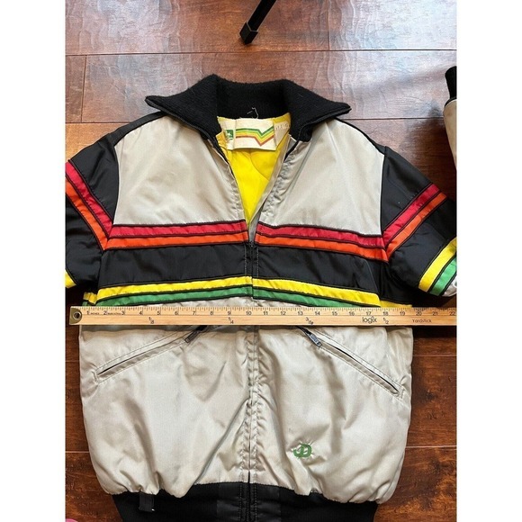Vintage Retro John Deer Tractor Ski Jacket Y2K Snowmobile READ - Picture 4 of 11